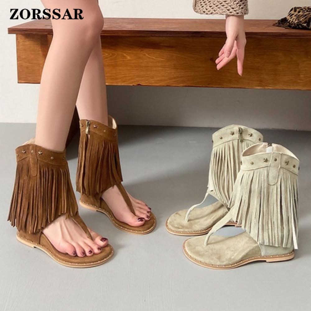 Women's Fringe Decor Studded T - đánh giá và giá Women Shoes Boots