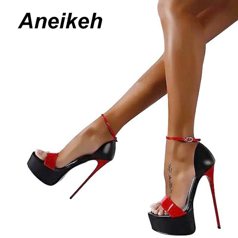 Aneikeh 2023 Thời Trang Peep C - đánh giá và giá Women'S Shoes Big Feet
