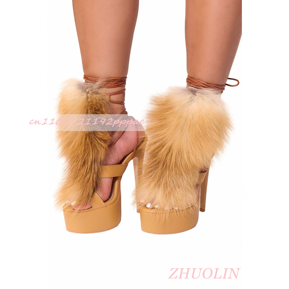 Women Black Furry Platform Sti - đánh giá và giá Thong Flat Sandal