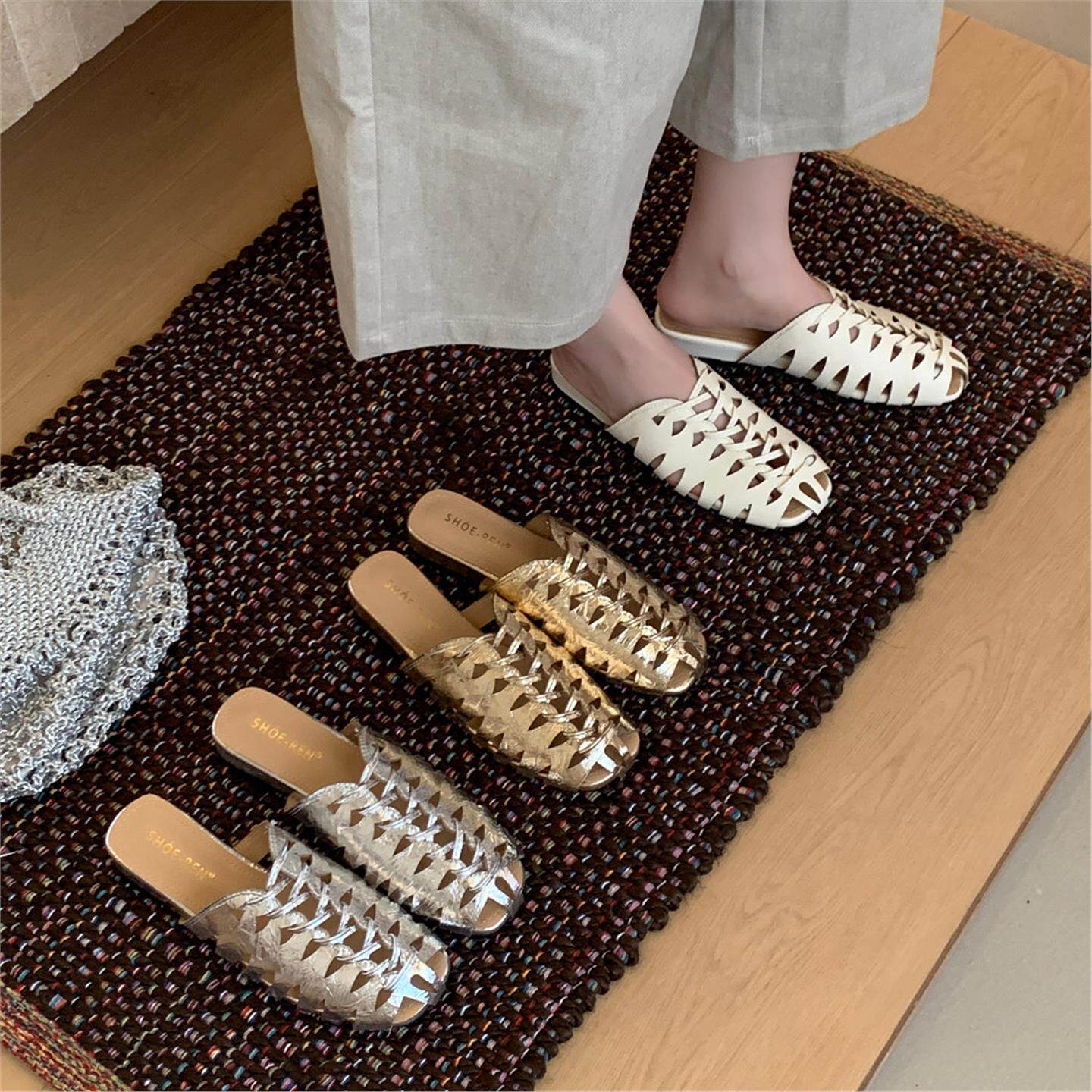 luxury brand Handmade Weaving  - đánh giá và giá Women Shoes Luxury Brand