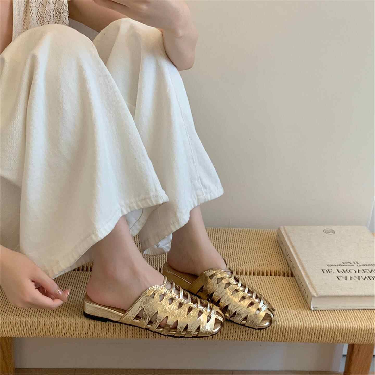 luxury brand Handmade Weaving  - đánh giá và giá Women Shoes Luxury Brand