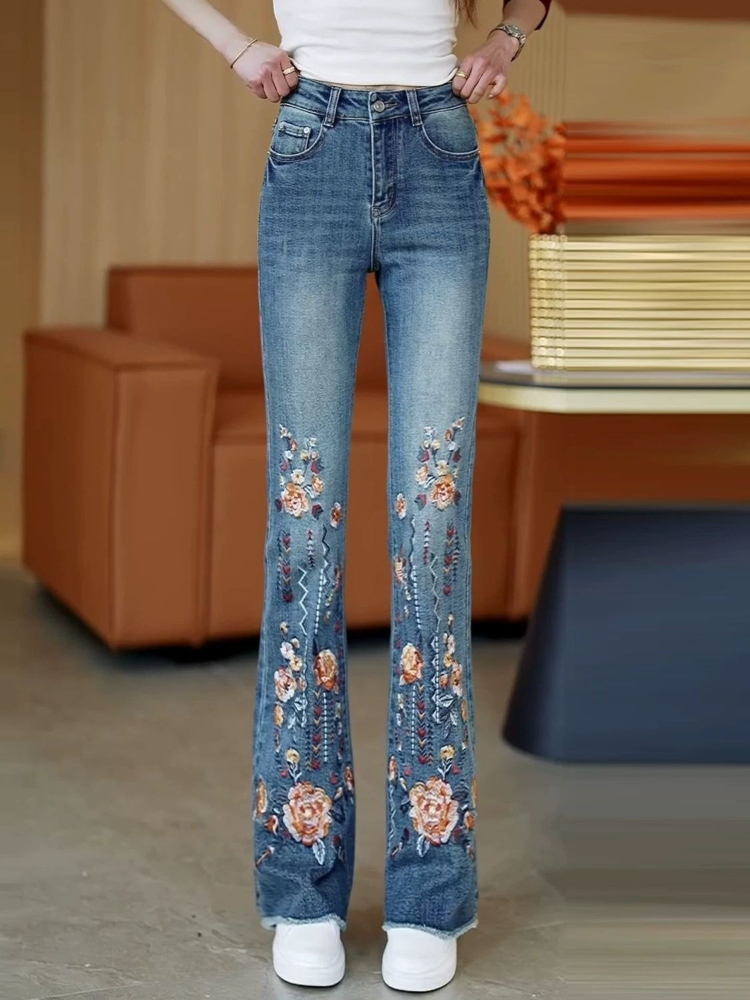 Women's Vintage Embroidered Fl - đánh giá và giá Women Shoes Jeans