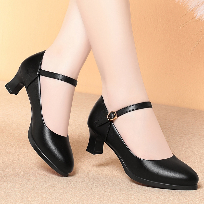 5cm Heels Flight Attendant Wor - đánh giá và giá Women'S Shoes For Standing All Day