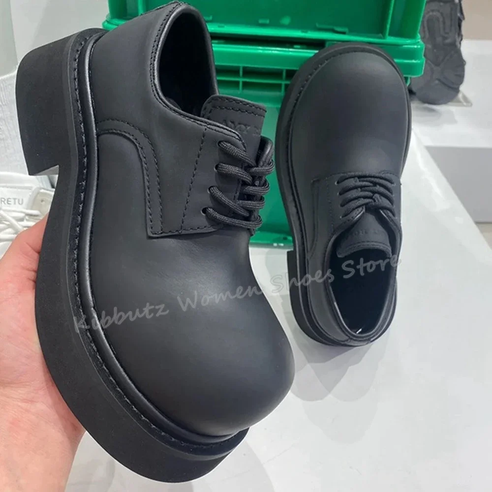 Big Head Pumps Lace-Up Chunky  - đánh giá và giá Women Shoes Boots