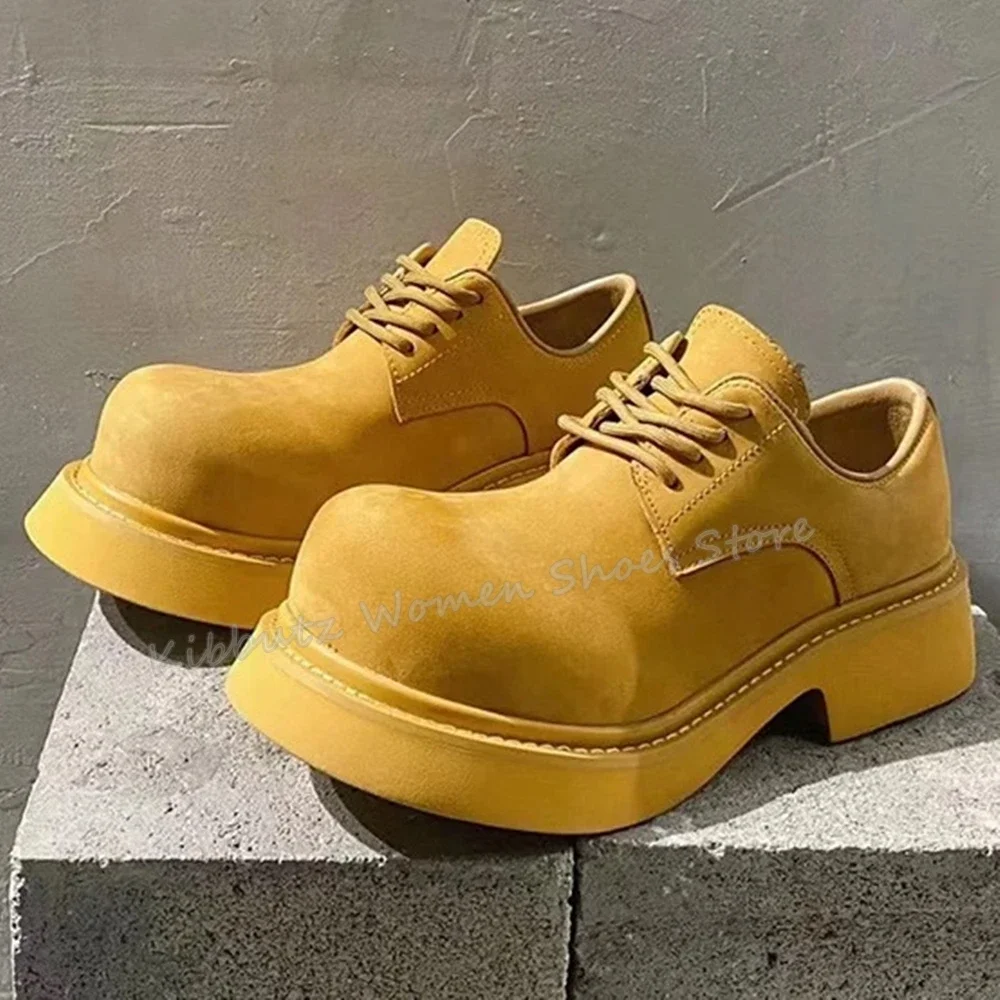 Big Head Pumps Lace-Up Chunky  - đánh giá và giá Women Shoes Boots