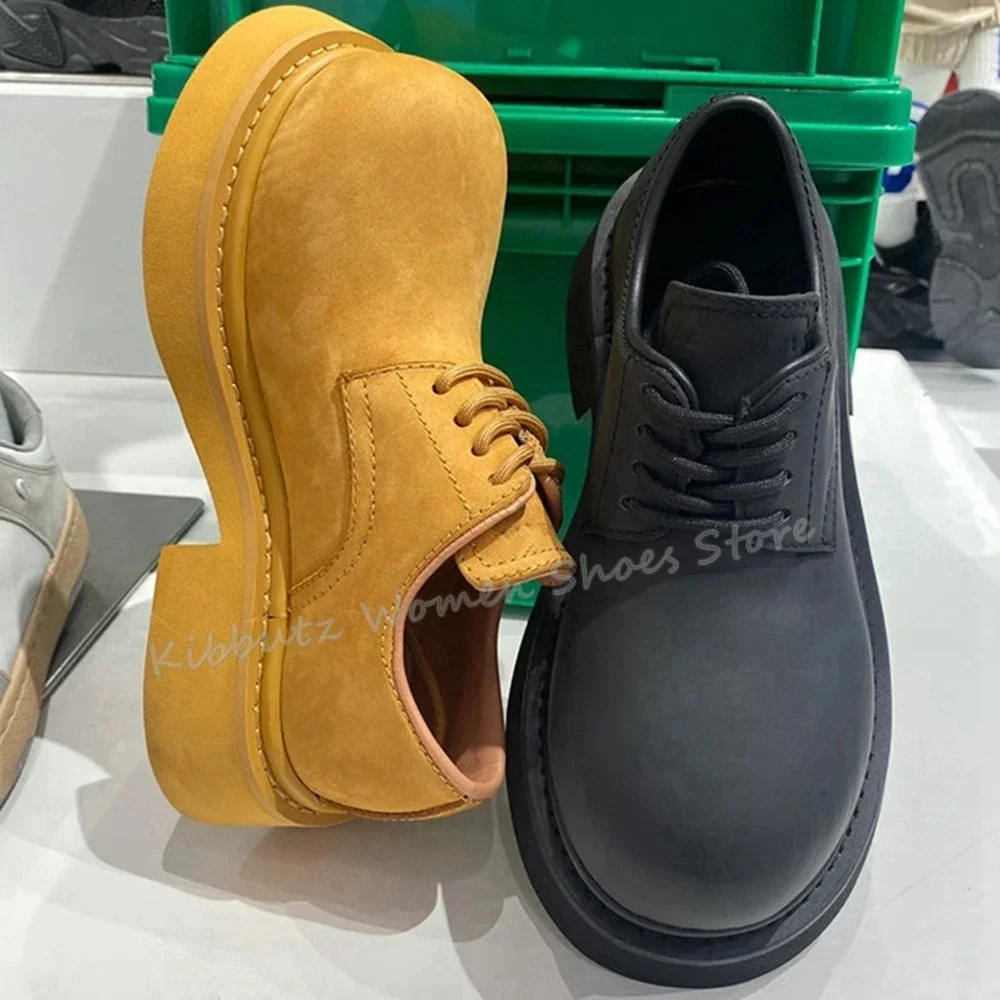 Big Head Pumps Lace-Up Chunky  - đánh giá và giá Women Shoes Boots